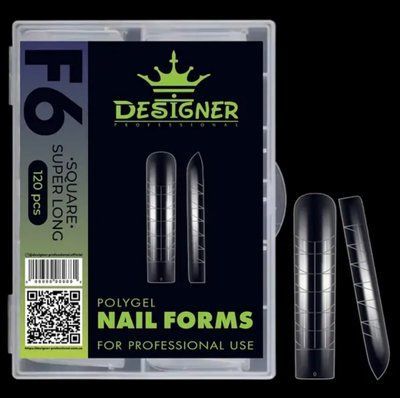 Верхние формы Designer Professional Длинный квадрат F6, 24 шт 4240 фото