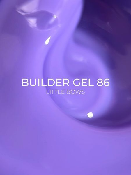 Билдер гель Edlen Builder Gel Little Bows #86, 15 мл 5330 фото