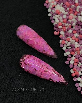 Декоративний гель Crooz Candy Gel #6, 5 мл 799 фото