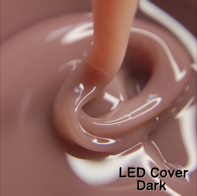 Гель Led Cover Dark, 15 г 849 фото