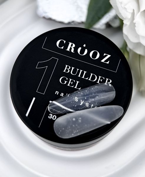 Білдер гель Crooz One Phase Builder Gel #1 Clear, 15 мл 2866 фото