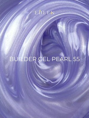 Перламутровый билдер гель Edlen Pearl #55, 15 мл 5342 фото