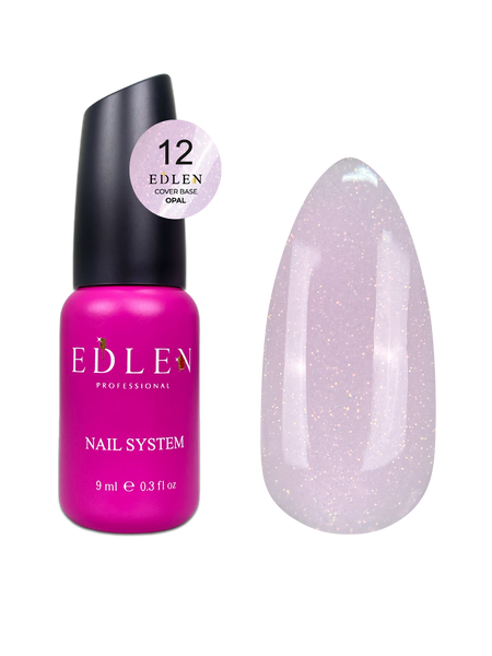 Камуфлирующая база Edlen Cover Base Opal #12, 9 мл 4853 фото