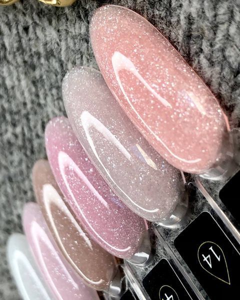 Рідкий полігель з шимером Crooz Shimmer Liquid Polygel #4, 15 мл 752 фото