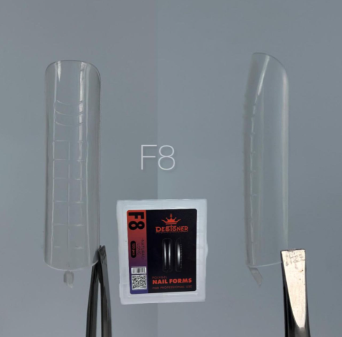Верхние формы Designer Professional Long Natural F8, 24 шт 2818 фото