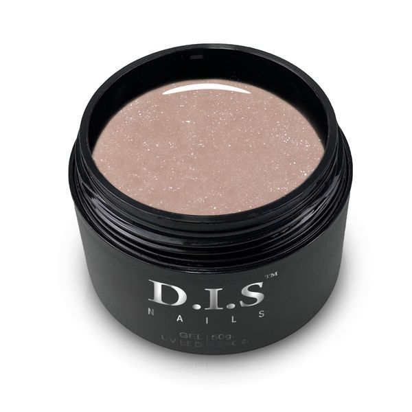 Гель D.I.S Nails Hard Caramel&Shimmer, 50 г 2213 фото