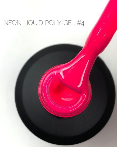 Рідкий полігель Crooz NEON Liquid Polygel #4, 15 мл 2411 фото