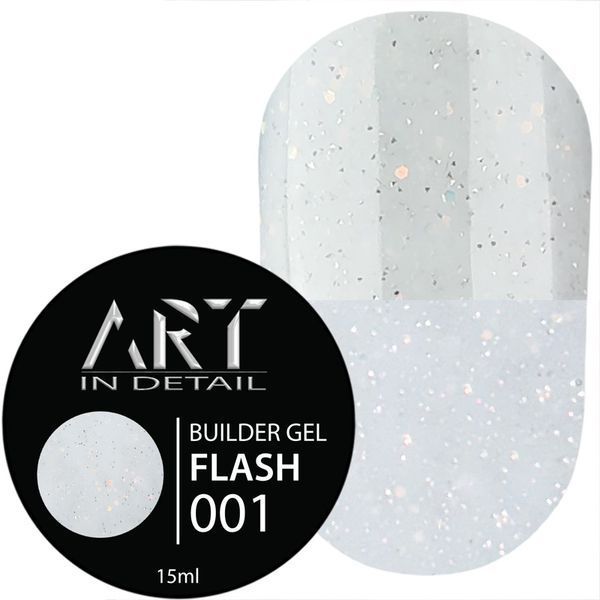 Світловідбивний гель ART Flash Gel #01, 15 мл 4754 фото