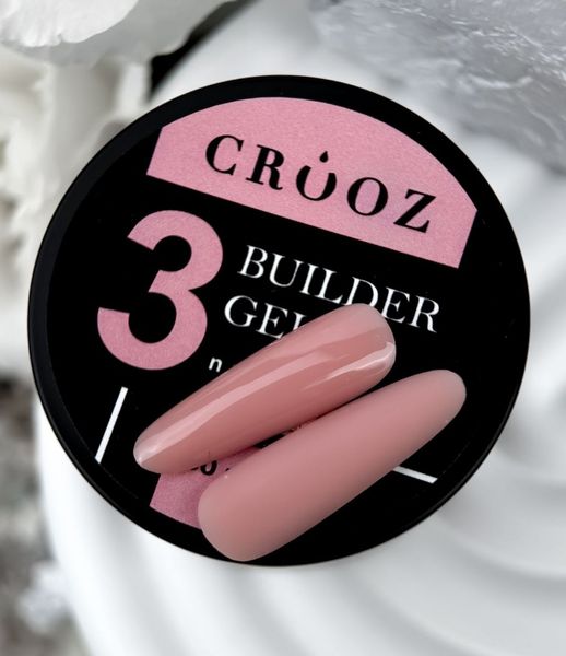 Білдер гель Crooz One Phase Builder Gel #3 Natural Nude, 15 мл 2869 фото