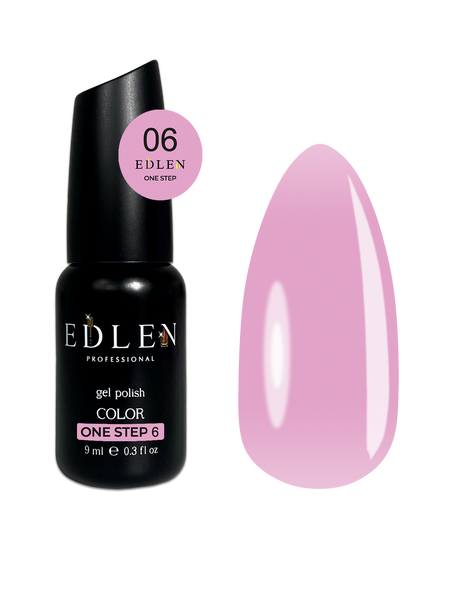 Однофазний гель лак Edlen One Step #06, 9 мл 5673 фото