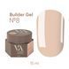 Білдер гель Valeri Builder Gel #08, 15 мл 5379 фото 1