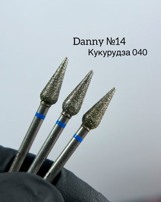 Алмазна фреза морквина синя Danny 4 мм 2722 фото