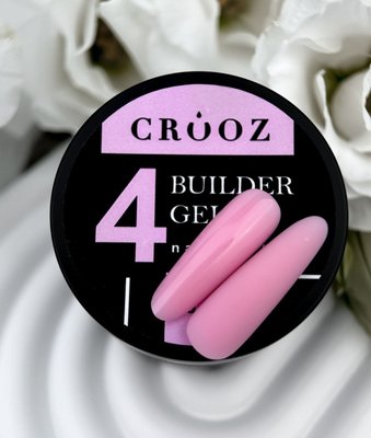 Білдер гель Crooz One Phase Builder Gel #4 Warm Rose, 15 мл 2871 фото