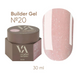Билдер гель Valeri Builder Gel #20, 30 мл 5595 фото 1