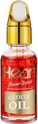 Квіткова олія для кутикули Hearts Strawberry Червона, 50 мл 5549 фото