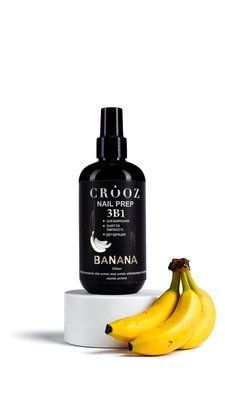 Знежирювач Crooz Nail Prep Банан, 250 мл 3074 фото