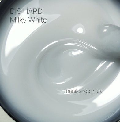 Гель D.I.S Nails Hard Milky White, 28 г 508 фото