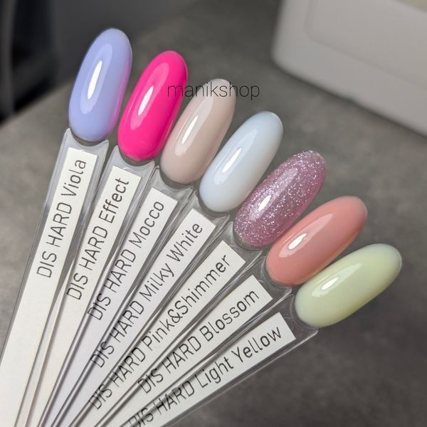Гель D.I.S Nails Hard Milky White, 28 г 508 фото