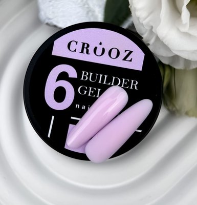 Білдер гель Crooz One Phase Builder Gel #6 Lilac Blush, 15 мл 2874 фото