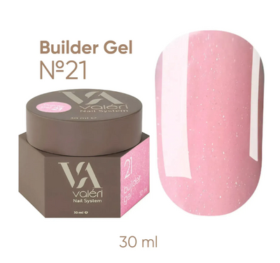 Білдер гель Valeri Builder Gel #21, 30 мл 5597 фото