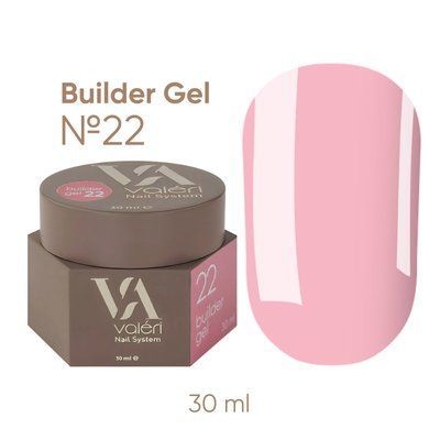 Билдер гель Valeri Builder Gel #22, 30 мл 5400 фото