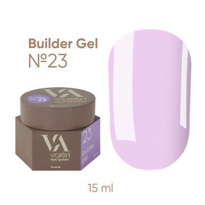 Білдер гель Valeri Builder Gel #23, 15 мл 5401 фото