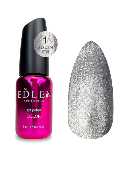 Кошаче око Edlen Sparkle Car Eye #01, 9 мл 4863 фото