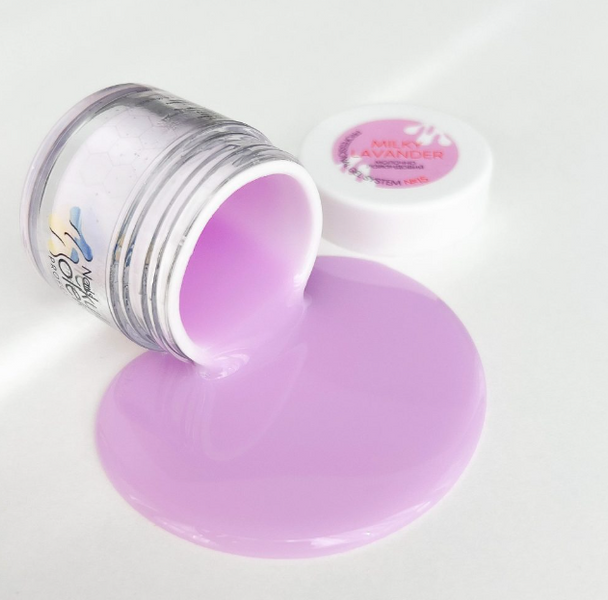 Гель для наращивания и укрепления Molekula #15 Milky Lavander(молочно-лавандовый), 50 мл 3323 фото