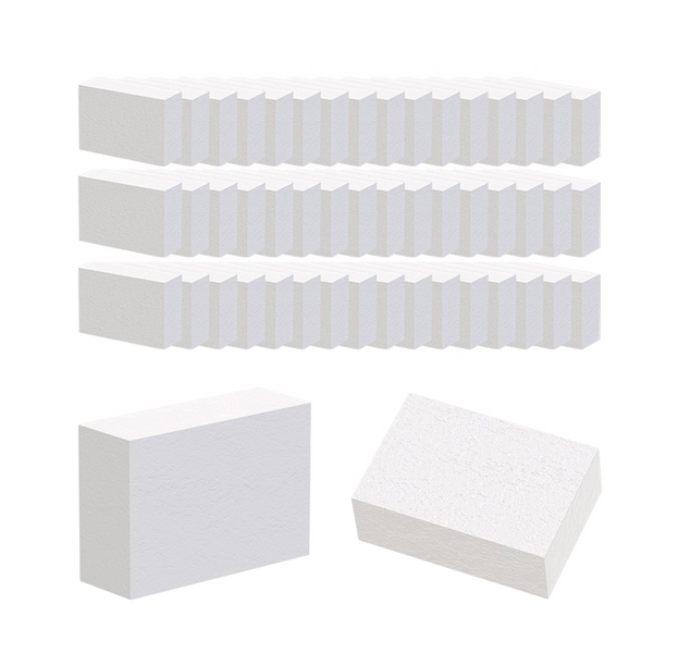 Бафы прямоугольные шлифовальные 100/180 Staleks PRO Mini Expert 51, 50 шт 3732 фото