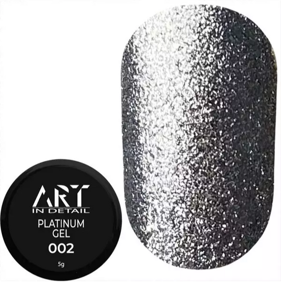 Платинум гель ART Platinum Gel #002 Warm Silver, 5 мл 3975 фото