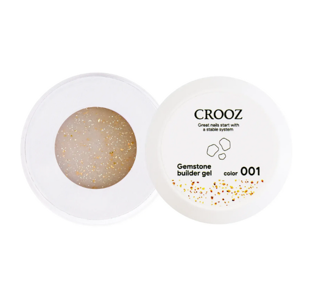 Білдер гель Crooz Gemstone #01, 15 мл 5648 фото
