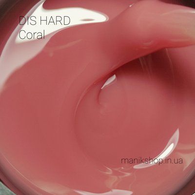 Гель D.I.S Nails Hard Coral, 28 г 514 фото