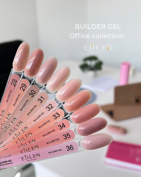 Билдер гель Edlen Office Builder Gel #30, 30 мл 5107 фото
