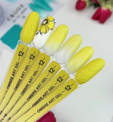 Гель краска для градиента Crooz 5в1 Art Gel Ombre #12, 3 мл 5260 фото