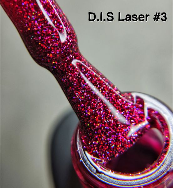 Гель лак D.I.S Laser #3, 7,5 мл 1816 фото