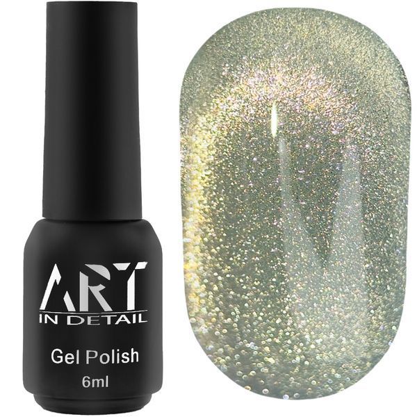 Гель лак кошаче око ART Charm Cat Eye #CC007, 6 мл 4619 фото