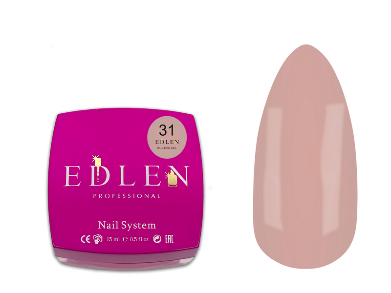 Билдер гель Edlen Office Builder Gel #31, 15 мл 5108 фото