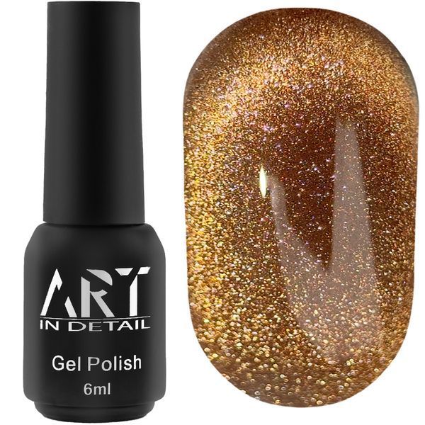 Гель лак кошаче око ART Charm Cat Eye #CC009, 6 мл 4621 фото