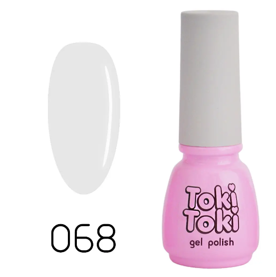Гель лак Toki Toki #068 Білий, 5 мл 325 фото