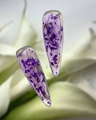 Гель з сухоцвітами Crooz Flower Gel #9, 5 мл 790 фото