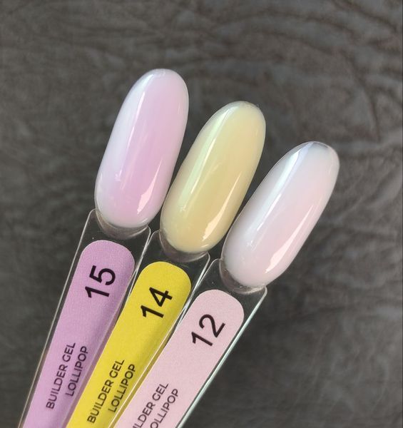 Білдер гель Edlen Builder Gel Lolipop #12, 15 мл 5578 фото