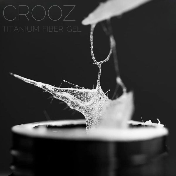 Гель з нейлоновими волокнами Crooz Titanium Fiber Gel, 10 г 1221 фото