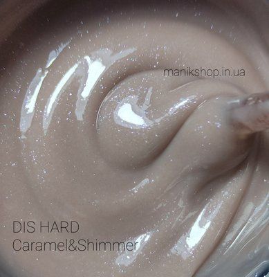 Гель D.I.S Nails Hard Caramel&Shimmer, 28 г 2288 фото