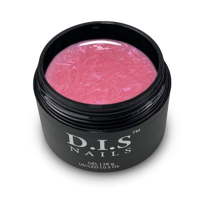 Гель D.I.S Nails Hard Crimson&Shimmer, 28 г 2287 фото