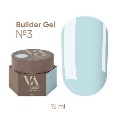 Білдер гель Valeri Builder Gel #03, 15 мл 5371 фото