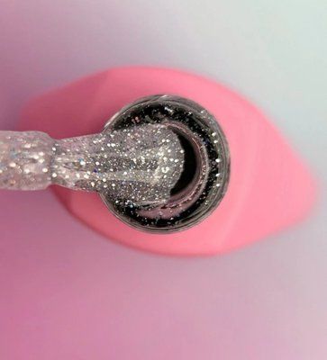 Світловідбивний топ для гель лаку You Are Cute Silvery, 5 мл 4439 фото