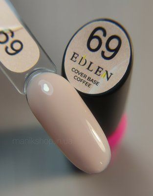 Камуфлирующая база Edlen Cover Base Coffee #69, 9 мл 5123 фото