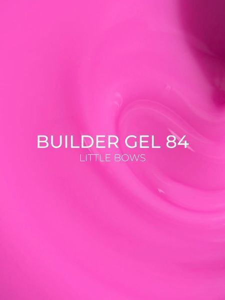 Билдер гель Edlen Builder Gel Little Bows #84, 15 мл 5326 фото