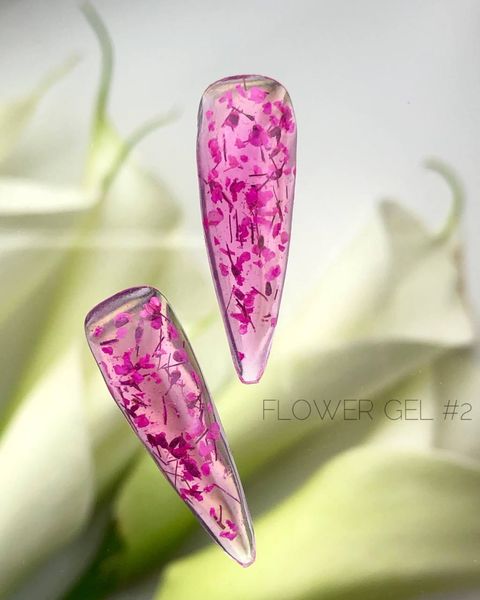 Гель з сухоцвітами Crooz Flower Gel #2, 5 мл 783 фото