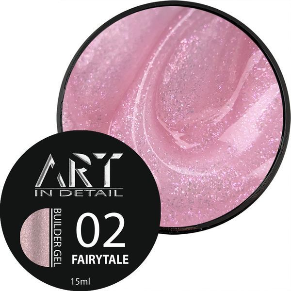 Гель ART Builder Gel Fairytale #02, 15 мл 4145 фото